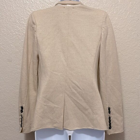 Forte_Forte Virgin Wool Neutral Blazer Jacket Patch Pocket Size XS (0) - Picture 2 of 8